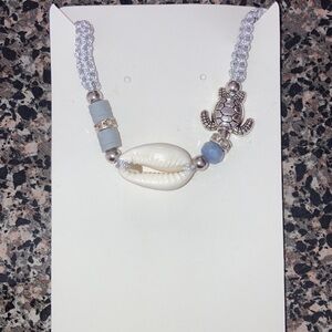 Beautiful Seashell Sea Turtle Bracelet